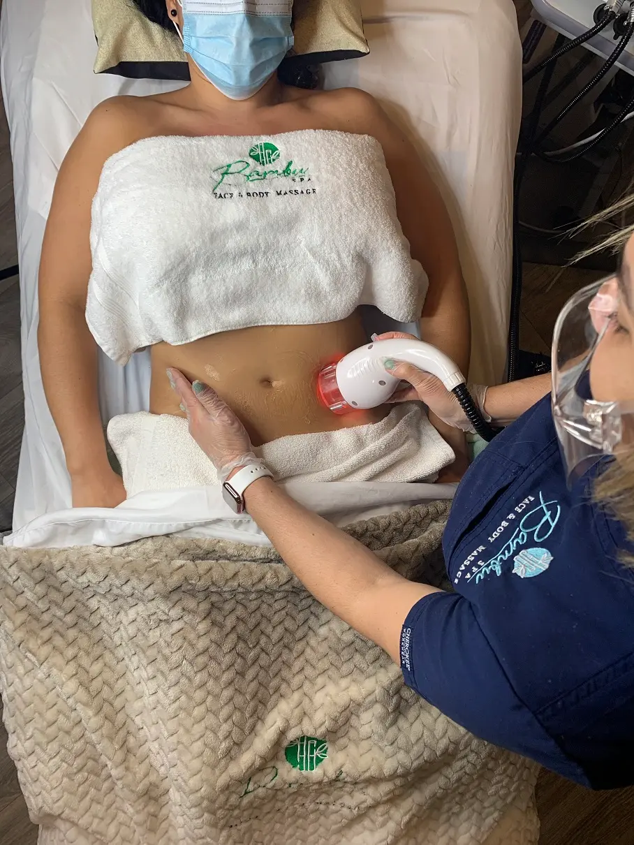Post-surgical cavitation treatment